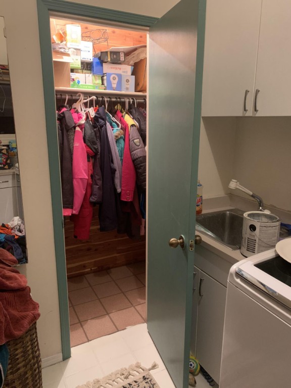 Coat Closet Turned Half Bathroom - I Dig Pinterest